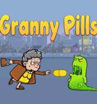 Granny Pills: Defend Cactuses