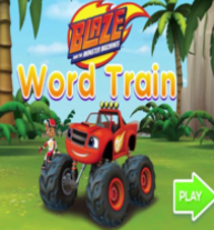 Blaze and the Monster Machines Word Train 