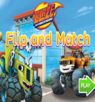 Blaze and the Monster Machines Flip and Match 